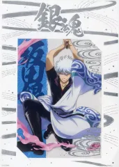 【中古】ポスター 豪華箔押しミニポスター 坂田銀時 「銀魂 TSUTAYA POP UP SHOP」