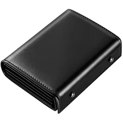 [さえだ] 財布 栃木レザー ミニ財布 メンズ 2つ折り 栃木レザー 本革 ミニ 二つ折り財布 箱型 大容量 ボックス型小銭入れ メンズ 本革 左利き 右利き コンパクト 財布 小さい父の日/誕生日/クリスマス/正月 プレゼント