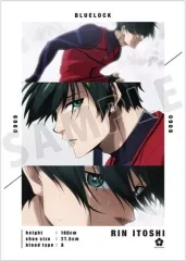 【中古】ポスター 場面写A3マット加工ポスター 糸師凛 「ブルーロック」