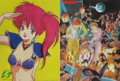 1988年5月 付録付 アニメディア 三銃士 ボーグマン ダーティペア 味っ