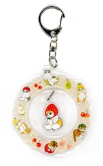 【中古】キーホルダー 集合 ゆらゆらキーホルダー(ふるーつ) 「mofusand」