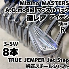 ミズノ MASTERS A.G.model マッスルバックアイアン 3∼SW TRUE JEMPER