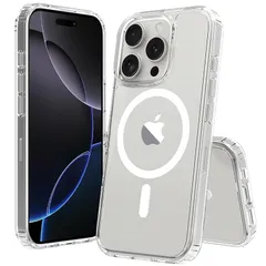 iphone 16 pro max ケース iphone ケース iphone 16 pro max ケース スマホカバー マット半透明 マグネット搭載 ワイヤレス充電 耐衝撃 指紋防止 滑り止め 米軍MIL規格・Magsafe対応 アイフォン16 pro m