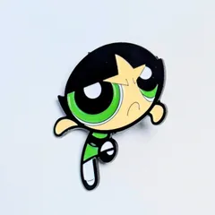 送料無料！ ★ピンズ PINS★ピンバッジ 【 The Powerpuff Girls ( パワーパフガールズ ) 】バターカップ〚アメリカン雑貨 アメトイ〛