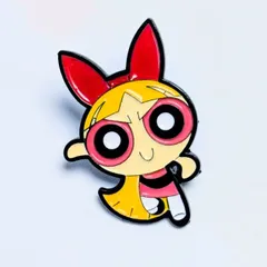 送料無料！ ★ピンズ PINS★ピンバッジ 【 The Powerpuff Girls ( パワーパフガールズ ) 】ブロッサム〚アメリカン雑貨 アメトイ〛