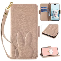 Reddylin 対応 Galaxy A36 5G ケース 手帳型 かわいいウサギ おしゃれ ギャラクシーa36 ケース 手帳型 スタンド機能 カード収納 Galaxy A36 携帯カバー 全面保護 衝撃吸収 耐久性 マグネット式 SC-54F 携帯カバー 指