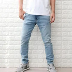 ディーゼル ジョグジーンズ メンズ ライトブルー JOGG JEANS KROOLEY スウェット デニム DIESEL A01897 068BB