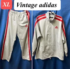 【必見！】90s ビンテージ　アディダス　セットアップ　ジャージ XL 国旗タグ
