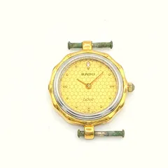 稼働 美品 RADO ラドー LeSoir ルソア クォーツ 腕時計 不動品 RADO ラドー LeSoir ルソア ゴールド文字盤 クォーツ 腕時計