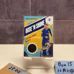 2019-20 Panini Chronicles Christian Pulisic Chelsea FC Rise N Shine Fresh! Memorabilia ジャージ カード