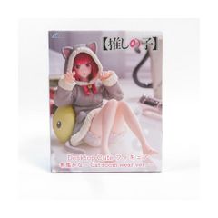 중고 미개봉품 Desktop Cute 피규어 추측의 아이 아리마 카나 Cat room wear ver