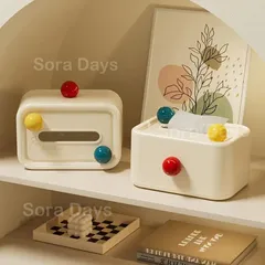 ティッシュボックス 正方形 プラスチック製 おしゃれ かわいい シンプル ナチュラル モダン ポップ インテリア 北欧 リビング ティッシュホルダー ダイニング コンパクト 子供部屋 ギフト 17.7×14.5×11.7cm