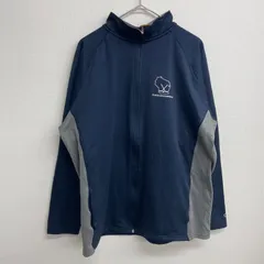 Champion トラックジャケット ネイビー バイカラー【メンズL】