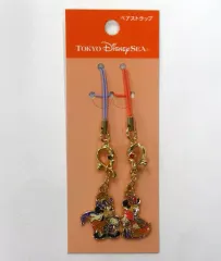 【中古】ストラップ ミッキーマウス＆ミニーマウス ペアストラップ 「ディズニー・ハロウィーン 2010」 東京ディズニーシー限定