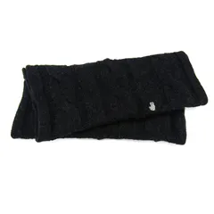 ラコステ マフラー  ロゴ ブランド レディース ブラック LACOSTE 【中古】