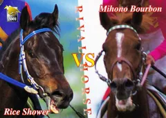 ライスシャワーvsミホノブルボン「サラブレッドカード 01年上半期」No.103