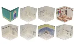 【中古】紙製品 [単品] BTS(防弾少年団) 折りたたみ式precious spaceカード8枚セット 「BTS FESTA D-DAY CALENDAR：Celebration of The 8th Anniversary」 同梱品