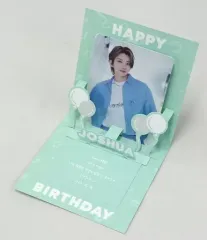 【中古】紙製品 [単品] ジョシュア(SEVENTEEN) ポップアップカード 「HAPPY JOSHUA DAY BIRTHDAY BOX VER.2」 同梱品
