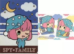 [중고] 클리어 파일 아냐 포저(아냐 네무이) A4 클리어 파일 & 스티커 [이치반 복권 SPY×FAMILY -Lovely Ordinary Days-] F-5상