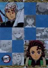 【中古】クリアファイル 炭治郎＆天元 ランチョンマットケース 第一話B 「鬼滅の刃 遊郭編×ufotable Cafe×マチ★アソビCAFE 第一期」