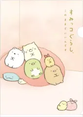 【中古】クリアファイル A柄 A4クリアホルダー 「すみっコぐらし」