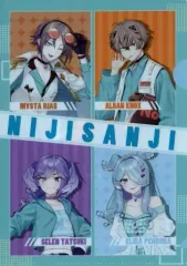 【中古】クリアファイル 集合(等身) A5サイズクリアファイル 「バーチャルYouTuber にじさんじ NIJISANJI EN×ファミリーマートキャンペーン」 菓子コース対象商品購入特典