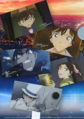 【中古】クリアファイル 集合 オリジナルA5クリアファイル 「劇場版 名探偵コナン 100万ドルの五稜星×セブンイレブン」 対象アイス購入特典