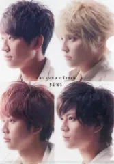 【中古】クリアファイル(男性アイドル) NEWS A4クリアファイル 「CD ヒカリノシズク/Touch 初回“ヒカリノシズク”盤」 先着購入特典