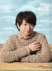【中古】クリアファイル(男性アイドル) 櫻井翔 A5クリアファイル 「ARASHI EXHIBITION “JOURNEY” 嵐を旅する展覧会」 Key Visual ＆ Logo Design Collection
