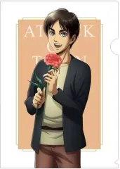 【中古】クリアファイル エレン・イェーガー 描き下ろしイラスト A4クリアファイル 「進撃の巨人」