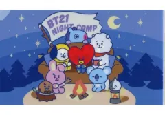 【中古】クリアファイル ミニクリアファイル B 「一番くじ BT21 HAPPY CAMP!!」 3回購入特典