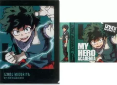 【中古】クリアファイル 緑谷出久 A4クリアファイル・ステッカーセット 「一番くじ 僕のヒーローアカデミア I’m Ready!」 G賞