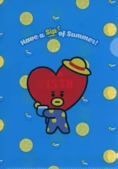 【中古】クリアファイル TATA(ブイ) A5クリアファイル 「BT21×ファミリーマート(2019年)」 対象商品購入特典 後半