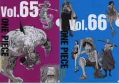 【中古】クリアファイル 集合/vol.65＆66 A4ヒストリークリアファイルセット(2枚組) 「一番くじ ワンピース WT100記念 尾田栄一郎描き下ろし 大海賊百景」 K賞