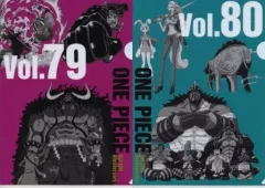 【中古】クリアファイル 集合/vol.79＆80 A4ヒストリークリアファイルセット(2枚組) 「一番くじ ワンピース WT100記念 尾田栄一郎描き下ろし 大海賊百景」 K賞