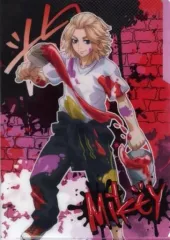 【中古】クリアファイル 佐野万次郎(ペンキver.) A4クリアファイル3ポケット 「東京リベンジャーズ」