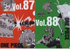 【中古】クリアファイル 集合/vol.87＆88 A4ヒストリークリアファイルセット(2枚組) 「一番くじ ワンピース WT100記念 尾田栄一郎描き下ろし 大海賊百景」 K賞