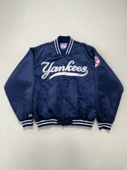 マジェスティック NEW YORK ニューヨーク・ヤンキース スタジアム スタジャン アウター L
