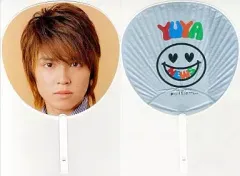【中古】うちわ(男性) 手越祐也 ジャンボうちわ(シルバー) 「NEWS CONCERT TOUR pacific 2007-2008」 東京ドーム会場限定 