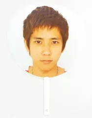 【中古】うちわ(男性) 二宮和也(嵐) ジャンボうちわ 「ARASHI FIRST CONCERT 2006 in Taipei」