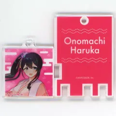 【中古】キーホルダー 小野町春香(等身) 「バーチャルYouTuber にじさんじ×極楽湯・RAKU SPA ととのうにじさんじ トレーディング銭湯錠風キーホルダー」