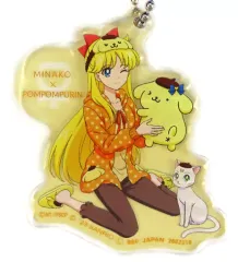 【中古】キーホルダー 愛野美奈子×ポムポムプリン アクリルキーホルダー 「美少女戦士セーラームーンシリーズ×サンリオキャラクターズ」