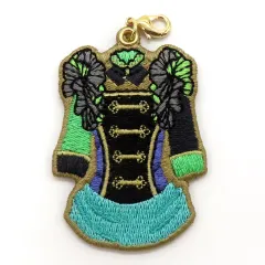 【中古】キーホルダー リリア・ヴァンルージュ 「ディズニー ツイステッドワンダーランド ステージ・イン・プレイフルランド～踊る人形と幻の遊園地～ 衣装刺繍チャームコレクション(プレイフル・ドレスver.)」