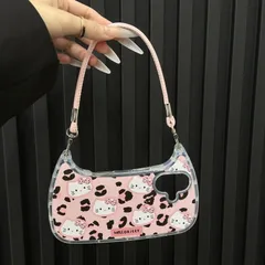 iPhoneケース 新モデル ピンクレオパード柄  KT ハンドバッグ、iPhone 16 Pro Max ケースに対応（15/14/13/12/11 モデルも適用）