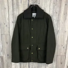 UNIQLO and JW ANDERSON ユニクロ JWアンダーソン コラボ ウール ボタン キルティング 中綿 ダウン ジャケット ハーフコート メンズ M サイズ