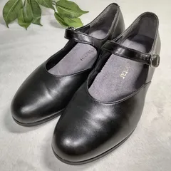 【良品】Kenplantar/ケンプランター/パンプス/メリージェーン/黒/ブラック/21.5cm