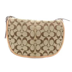コーチ COACH ショルダーバッグ キャンバス レザー シグネチャー ベージュ 6842 /JS ■GY18