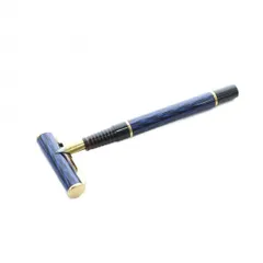 ウォーターマン WATERMAN ロレア 万年筆 文房具 筆記未確認 筆記用具 ロゴ オリジナルペン先 青 ブルー ■GY18 /MQ