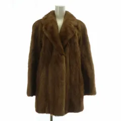 〇〇　ROTINY　ロティニー　 ファーコート　9　 ブラウン ロティニー ROTINY ファーコート アウター 毛皮 ミンク ミドル 9 M