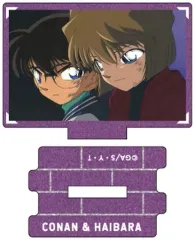 【中古】アクリルスタンド・アクリルパネル 江戸川コナン＆灰原哀 「名探偵コナン 場面写トレーディングメタリックミニアクリルスタンド 灰原哀collection vol.2」